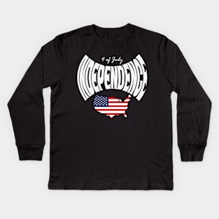 Independence Day Kids Long Sleeve T-Shirt